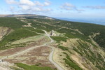 27.05.2017: Riesengebirge - Blick vom Aufstieg zur Schneekoppe auf das Schlesierhaus