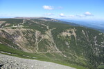 27.05.2017: Riesengebirge - Blick vom Kammweg unterhalb der Schneekoppe in Richtung Melzergrund