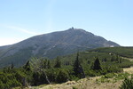 27.05.2017: Riesengebirge - Blick vom Weg zur Kleinen Koppe auf die Schneekoppe