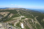 14.05.2024: Riesengebirge - Blick vom Abstieg von der Schneekoppe ber das Schlesierhaus zum Hohen Rad