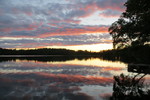 13.06.2014: Färgen-Seen - Sonnenuntergang am Södra Färgen