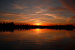 16.06.2010: Ryssbysjön - Sonnenuntergang überm See