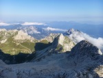 11.08.2025: Blick vom Mangart nach Westen