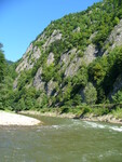 18.07.2006: Dunajec - Felsen am Fluss