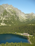 28.07.2009: Hohe Tatra - Blick auf den Popradsee