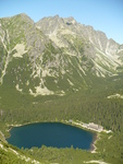 28.07.2009: Hohe Tatra - Blick auf den Popradsee