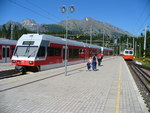 17.07.2006: Hohe Tatra - Tatrabahn in Štrbské Pleso