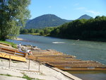 18.07.2006: Dunajec - Flößer am Fluss