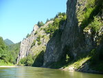 18.07.2006: Dunajec - Felsen am Fluss