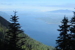 27.07.2017: North Shore Mountains (bei Vancouver) - Blick vom Hilbert Trail auf den Pazifik