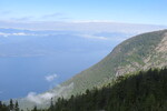 27.07.2017: North Shore Mountains (bei Vancouver) - Blick vom Hilbert Trail auf den Pazifik