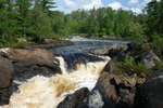 26.07.2010: Minnesota - Vermillion River im Voyageurs National Park