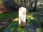 06.09.2026: Dreiländerstein, böhmische Seite