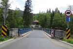 11.05.2018: Grenzbrücke über das Biela voda in Lysá Pol'ana, Blickrichtung PL => SK