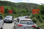 14.07.2019: Grenzübergang Deleuša (BA) - Vraćenovići (ME), Blickrichtung Montenegro