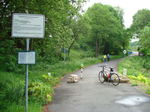 27.05.2007: Grenzübergang für Fußgänger und Radfahrer zwischen Bad Brambach und Fleißen (Plesná)